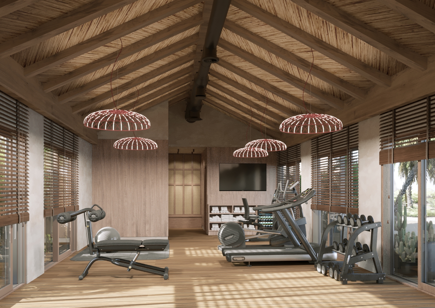 luxury spa and gym design